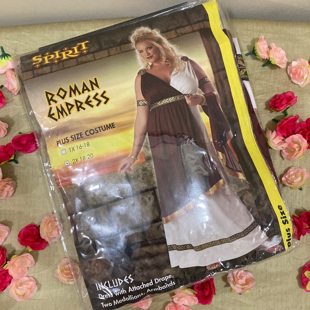 Roman Empress Costume Plus Size 2X(18-20)